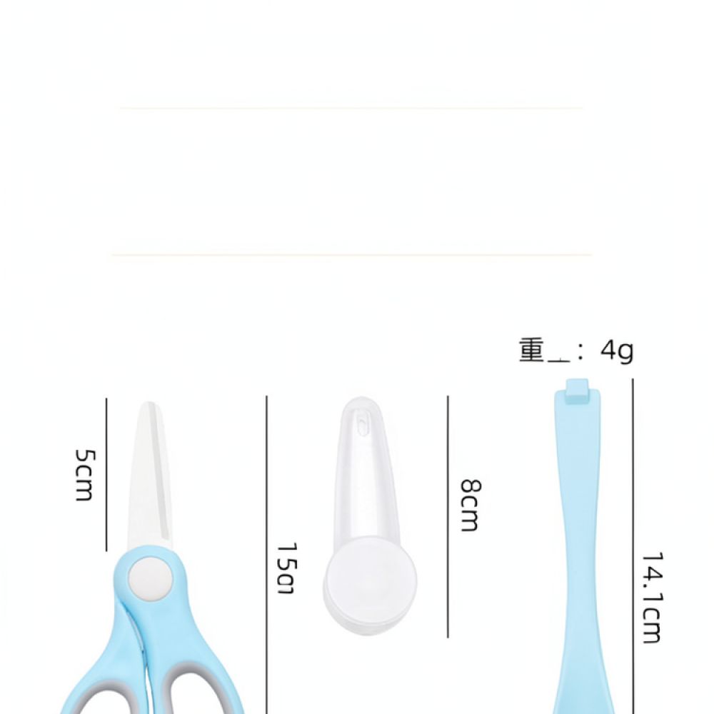 Baby Food Scissors - Keramikschere für Babynahrung, Küchenschere für Gemüse,