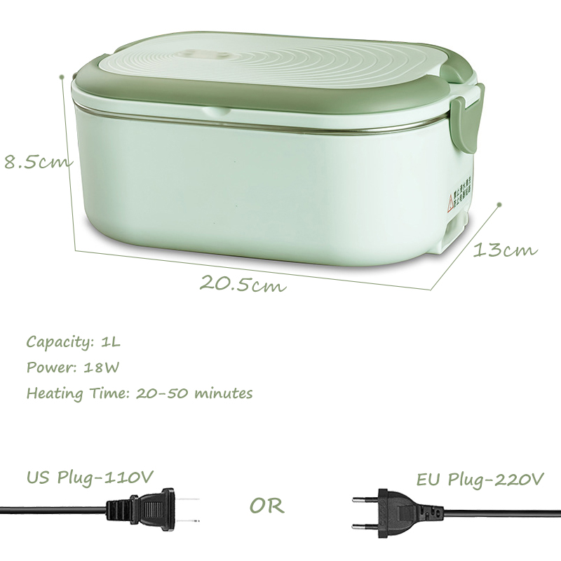 220V 110V Elektrische Lunchbox – Baby Food Warmer Bewertung und Preis